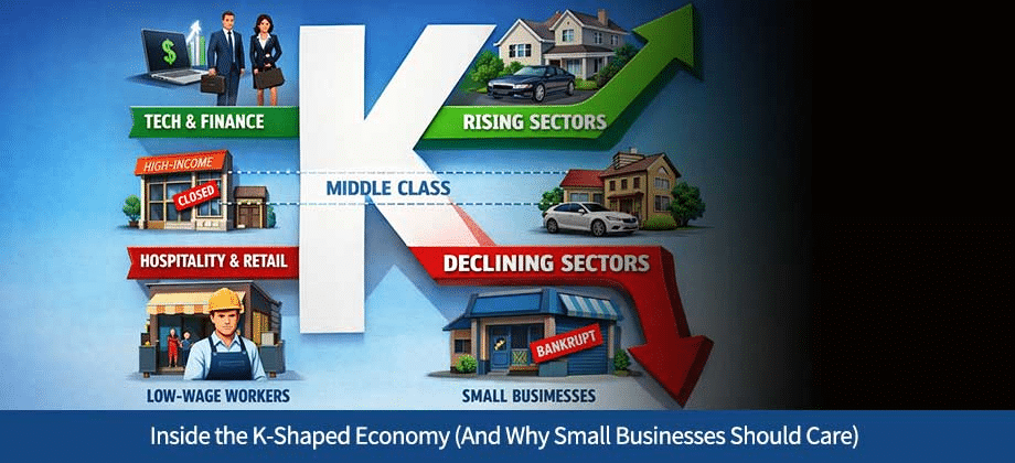 slide05 k shaped economy diagram