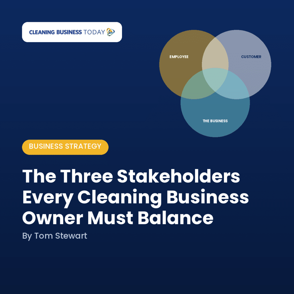 three stakeholders featured